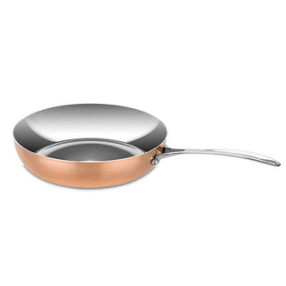 Mepra Toscana Copper frying pan with lid diam. 26 cm. - Buy now on ShopDecor - Discover the best products by MEPRA design