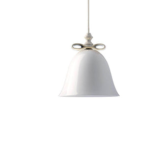 Moooi Bell Lamp Small suspension lamp with white bow White - Buy now on ShopDecor - Discover the best products by MOOOI design