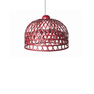 Moooi Emperor Small suspension lamp bamboo by Neri and Hu Red - Buy now on ShopDecor - Discover the best products by MOOOI design