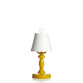 Moooi Paper Patchwork #9 yellow table lamp with white lampshade Buy now on Shopdecor