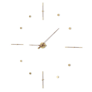 Nomon Mixto diam.155 cm. wall clock Brass - Buy now on ShopDecor - Discover the best products by NOMON design