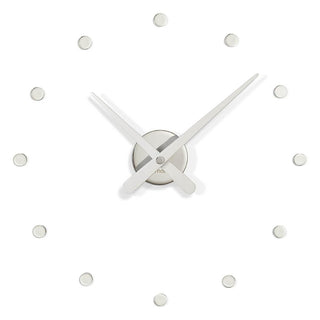 Nomon Rodòn Mini L wall clock made of wood White - Buy now on ShopDecor - Discover the best products by NOMON design