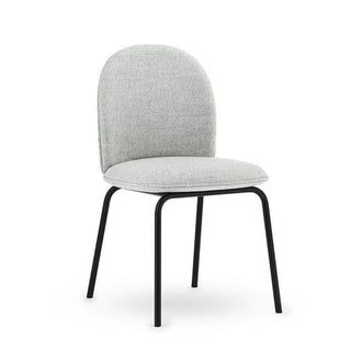 Normann Copenhagen Ace chair full upholstery black steel Normann Copenhagen Ace Synergy LDS08 - Buy now on ShopDecor - Discover the best products by NORMANN COPENHAGEN design
