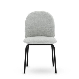 Normann Copenhagen Ace chair full upholstery black steel - Buy now on ShopDecor - Discover the best products by NORMANN COPENHAGEN design