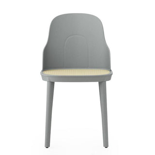 Normann Copenhagen Allez polypropylene chair with molded wicker seat - Buy now on ShopDecor - Discover the best products by NORMANN COPENHAGEN design