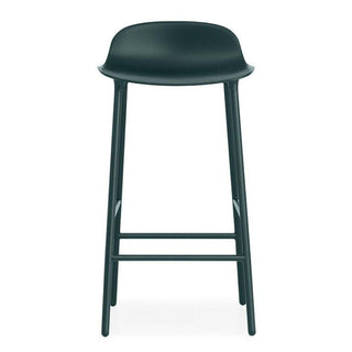 Normann Copenhagen Form steel bar stool with polypropylene seat h. 75 cm. - Buy now on ShopDecor - Discover the best products by NORMANN COPENHAGEN design