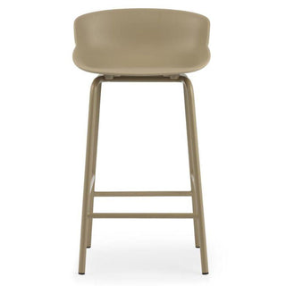 Normann Copenhagen Hyg steel bar stool with polypropylene seat h. 65 cm. - Buy now on ShopDecor - Discover the best products by NORMANN COPENHAGEN design