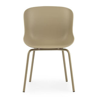 Normann Copenhagen Hyg polypropylene chair with steel legs - Buy now on ShopDecor - Discover the best products by NORMANN COPENHAGEN design