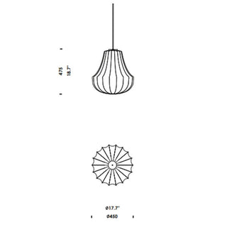 Normann Copenhagen Phantom Lamp Small diam. 45 cm. - Buy now on ShopDecor - Discover the best products by NORMANN COPENHAGEN design