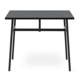 Normann Copenhagen Union table with laminate top 90x90 cm. and steel legs - Buy now on ShopDecor - Discover the best products by NORMANN COPENHAGEN design