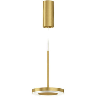 Panzeri Bella suspension lamp LED direct light by Enzo Panzeri Panzeri Satin brass - Buy now on ShopDecor - Discover the best products by PANZERI design