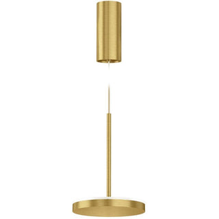 Panzeri Bella suspension lamp LED indirect light by Enzo Panzeri Panzeri Satin brass - Buy now on ShopDecor - Discover the best products by PANZERI design