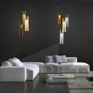 Panzeri Emma suspension lamp LED glass by Silvia Poma - Buy now on ShopDecor - Discover the best products by PANZERI design