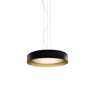 Panzeri Ginevra suspension lamp LED diam. 53 cm by Christian Burtolf Panzeri Black - Buy now on ShopDecor - Discover the best products by PANZERI design