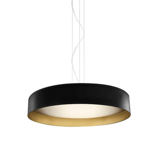 Panzeri Ginevra suspension lamp LED diam. 80 cm by Christian Burtolf Panzeri Black - Buy now on ShopDecor - Discover the best products by PANZERI design