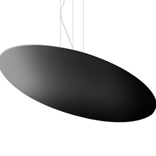 Panzeri Gong suspension lamp LED diam. 100 cm by Studio Tecnico Panzeri Panzeri Black - Buy now on ShopDecor - Discover the best products by PANZERI design
