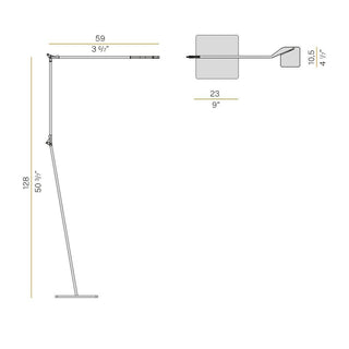 Panzeri Jackie floor lamp LED by Enzo Panzeri - Buy now on ShopDecor - Discover the best products by PANZERI design