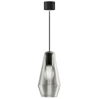 Panzeri Olivia suspension lamp LED glass by Silvia Poma Panzeri Steel glass - Buy now on ShopDecor - Discover the best products by PANZERI design