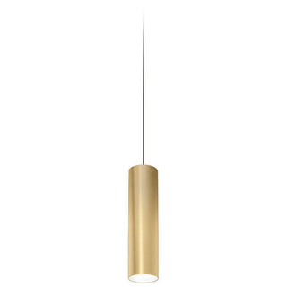 Panzeri One suspension lamp LED by Studio Tecnico Panzeri Panzeri Satin brass - Buy now on ShopDecor - Discover the best products by PANZERI design