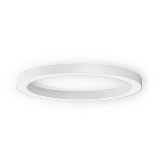 Panzeri Silver Ring ceiling/wall lamp lamp LED diam. 120 cm Panzeri White - Buy now on ShopDecor - Discover the best products by PANZERI design