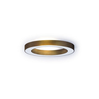 Panzeri Silver Ring ceiling/wall lamp lamp LED diam. 80 cm Panzeri Bronze - Buy now on ShopDecor - Discover the best products by PANZERI design