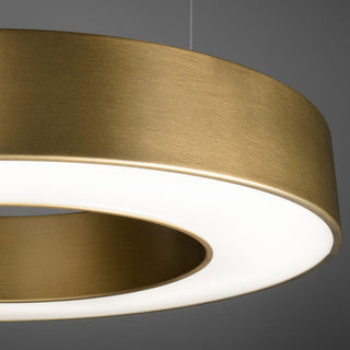 Panzeri Silver Ring suspension lamp LED diam. 120 cm - Buy now on ShopDecor - Discover the best products by PANZERI design