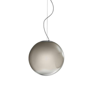 Panzeri Smoke suspension lamp LED diam. 35 cm by Silvia Poma Panzeri Shaded smoky grey glass - Buy now on ShopDecor - Discover the best products by PANZERI design