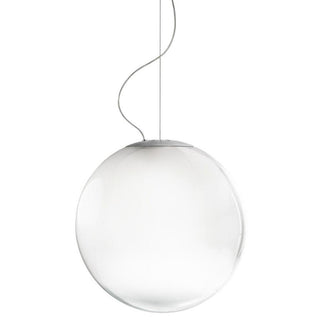 Panzeri Smoke suspension lamp LED diam. 50 cm by Silvia Poma Panzeri Shaded white glass - Buy now on ShopDecor - Discover the best products by PANZERI design