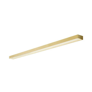 Panzeri Zero ceiling/wall lamp LED 100 cm by Studio Tecnico Panzeri Panzeri Satin brass - Buy now on ShopDecor - Discover the best products by PANZERI design