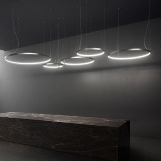 Panzeri Zero Round suspension lamp LED diam. 50 cm - Buy now on ShopDecor - Discover the best products by PANZERI design