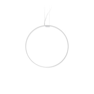 Panzeri Zero Round Vertical suspension lamp diam. 50 cm Panzeri White - Buy now on ShopDecor - Discover the best products by PANZERI design