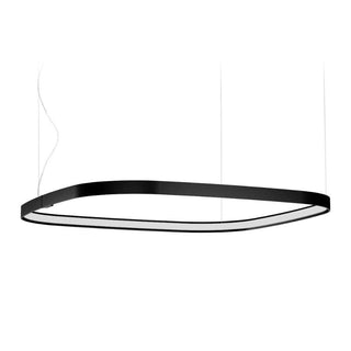 Panzeri Zero Square suspension lamp 75 x 75 cm by Enzo Panzeri Panzeri Black - Buy now on ShopDecor - Discover the best products by PANZERI design