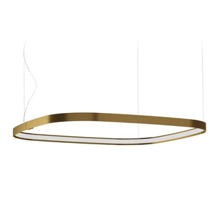 Panzeri Zero Square suspension lamp 75 x 75 cm by Enzo Panzeri Panzeri Bronze - Buy now on ShopDecor - Discover the best products by PANZERI design