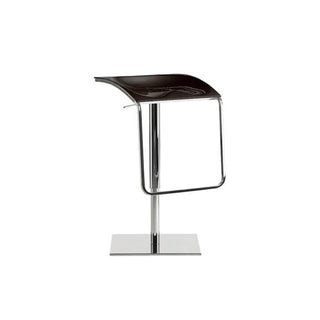 Pedrali Arod 570 steel stool with adjustable seat Black - Buy now on ShopDecor - Discover the best products by PEDRALI design