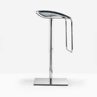Pedrali Arod 570 steel stool with adjustable seat - Buy now on ShopDecor - Discover the best products by PEDRALI design