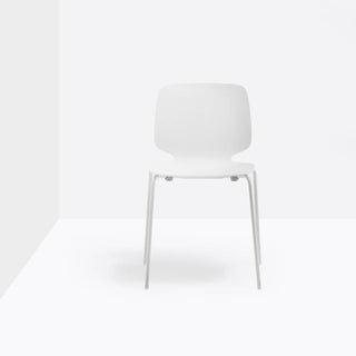 Pedrali Babila 2730 chair with painted legs - Buy now on ShopDecor - Discover the best products by PEDRALI design