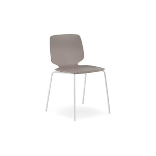 Pedrali Babila 2730 chair with painted legs Pedrali Grey GR - Buy now on ShopDecor - Discover the best products by PEDRALI design