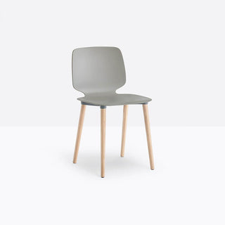 Pedrali Babila 2750 chair with ash legs Pedrali Grey GR - Buy now on ShopDecor - Discover the best products by PEDRALI design