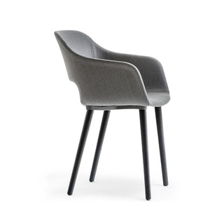 Pedrali Babila 2756 fabric armchair with ash legs - Buy now on ShopDecor - Discover the best products by PEDRALI design