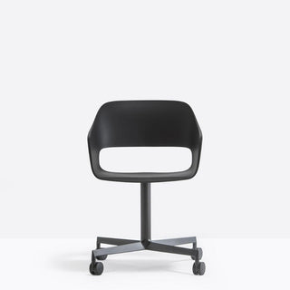 Pedrali Babila 2775 swivel armchair Black - Buy now on ShopDecor - Discover the best products by PEDRALI design