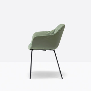 Pedrali Babila XL 2733R padded armchair in fabric - Buy now on ShopDecor - Discover the best products by PEDRALI design