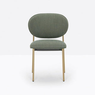 Pedrali Blume 2950 padded chair in fabric Pedrali G204 - Buy now on ShopDecor - Discover the best products by PEDRALI design