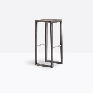 Pedrali Brera 388 wooden stool with seat H.75 cm. Pedrali Wenge oak W - Buy now on ShopDecor - Discover the best products by PEDRALI design