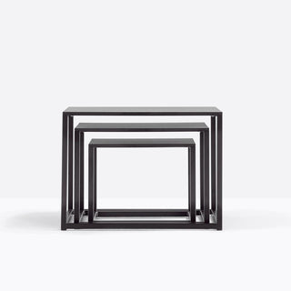 Pedrali Code set 3 coffee tables in solid laminate - Buy now on ShopDecor - Discover the best products by PEDRALI design