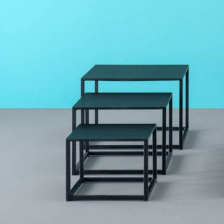 Pedrali Code set 3 coffee tables in solid laminate - Buy now on ShopDecor - Discover the best products by PEDRALI design