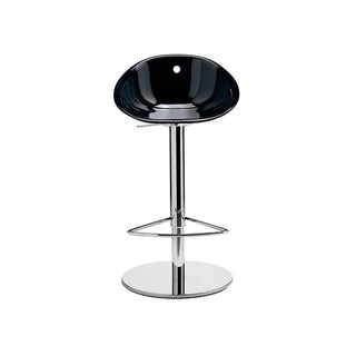Pedrali Gliss 970 swivel stool with adjustable seat Black - Buy now on ShopDecor - Discover the best products by PEDRALI design