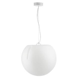 Pedrali Happy Apple 330S outdoor white suspension lamp 50 cm - 19.69 inch - Buy now on ShopDecor - Discover the best products by PEDRALI design