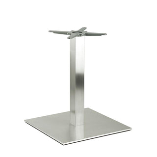 Pedrali Inox 4491 table base brushed steel H.73 cm. - Buy now on ShopDecor - Discover the best products by PEDRALI design