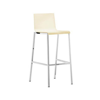 Pedrali Kuadra 1106 plastic stool with seat H.80 cm. Pedrali Ivory AV - Buy now on ShopDecor - Discover the best products by PEDRALI design