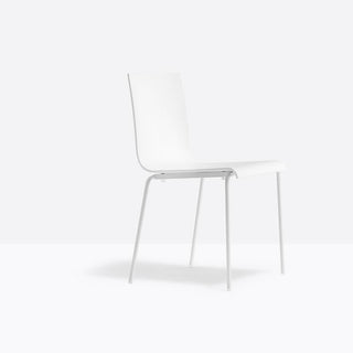 Pedrali Kuadra XL 2403 lounge chair in plastic White - Buy now on ShopDecor - Discover the best products by PEDRALI design